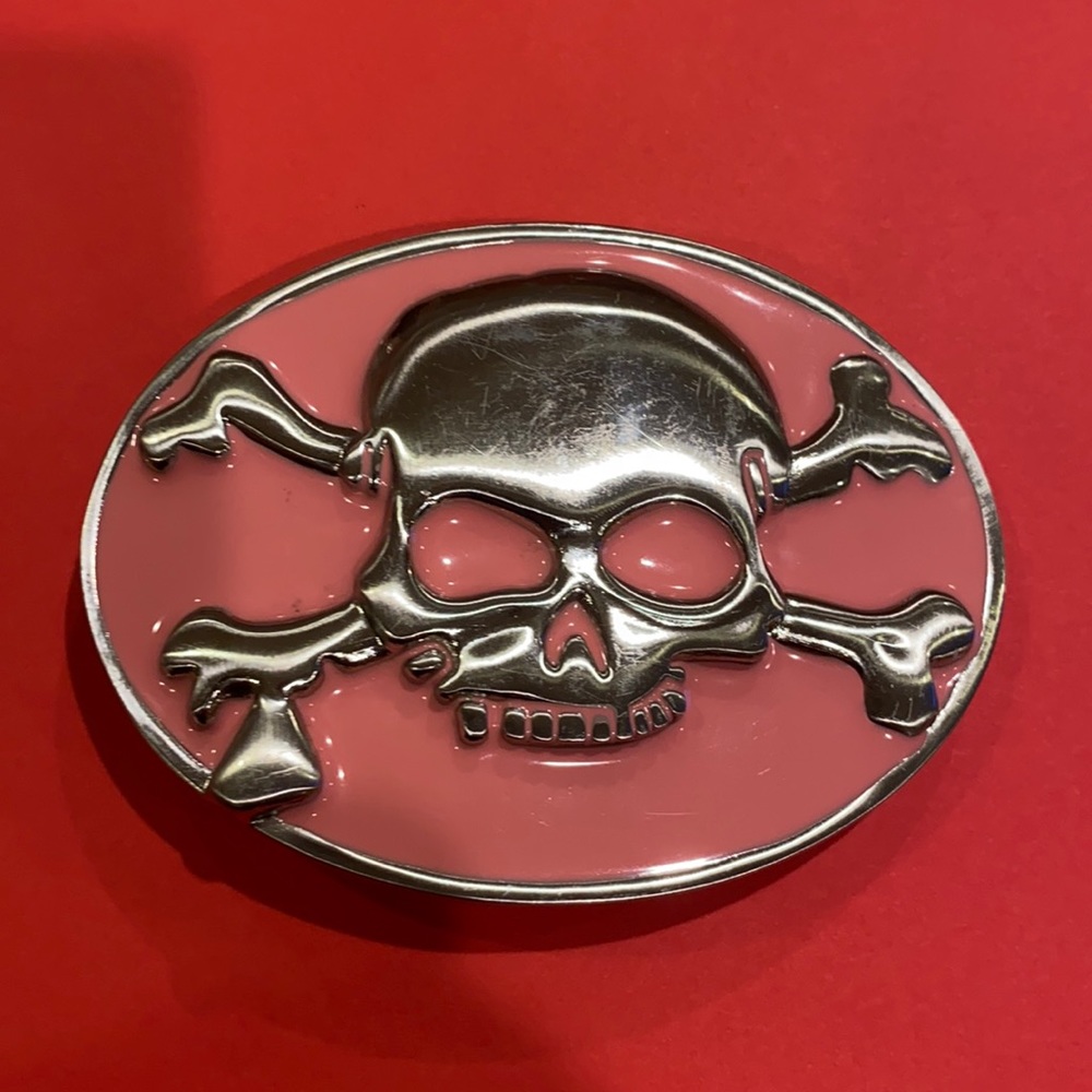 Skull & Bones  Belt Buckle